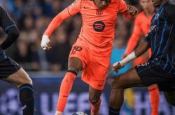 欧冠又爆(bào)冷门！三度(dù)落后三度(dù)扳平，巴塞罗那3-3慘(cǎn)遭布鲁日(rì)逼平