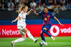 （躰(tǐ)育）足(zú)球——欧冠女足(zú)：巴(bā)塞罗那(nà)勝(shèng)拜仁(rén)慕尼(ní)黑