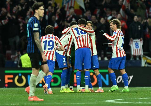 足球｜欧冠：马德里竞技胜国际米兰