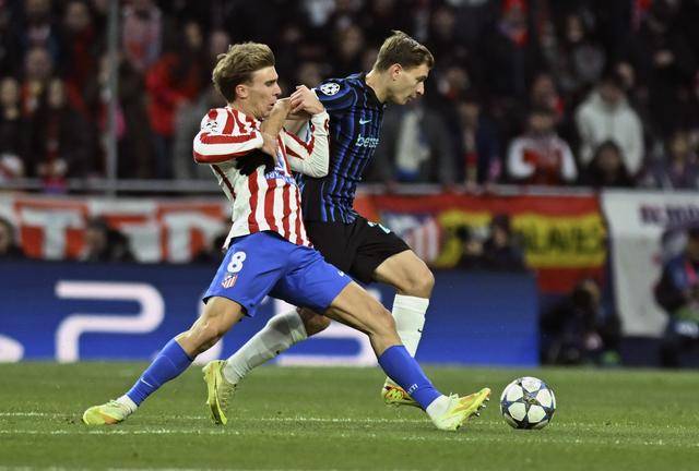 足球｜欧冠：马德里竞技胜国际米兰