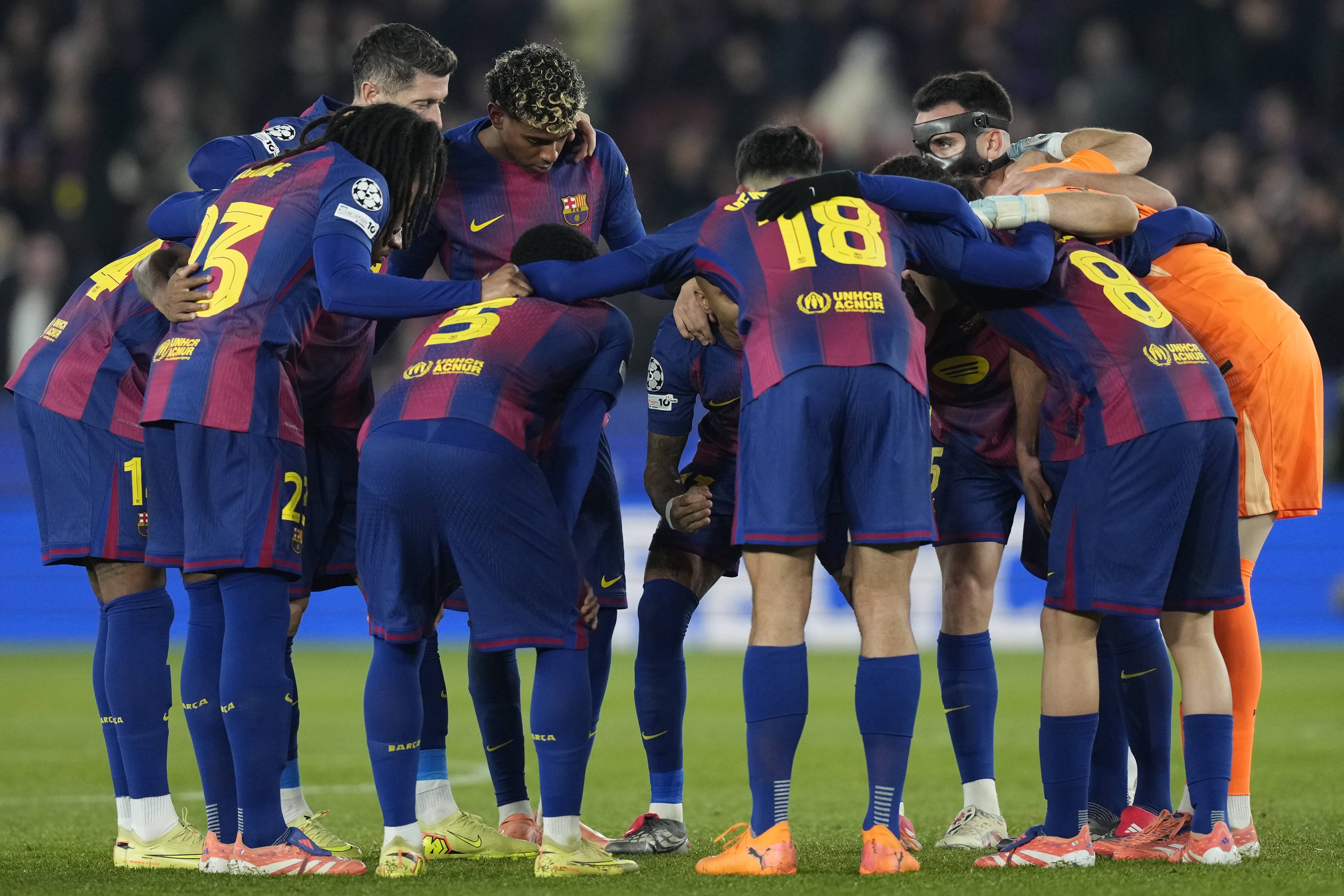 (外代二线)足球——欧冠联赛:巴萨胜法兰克福