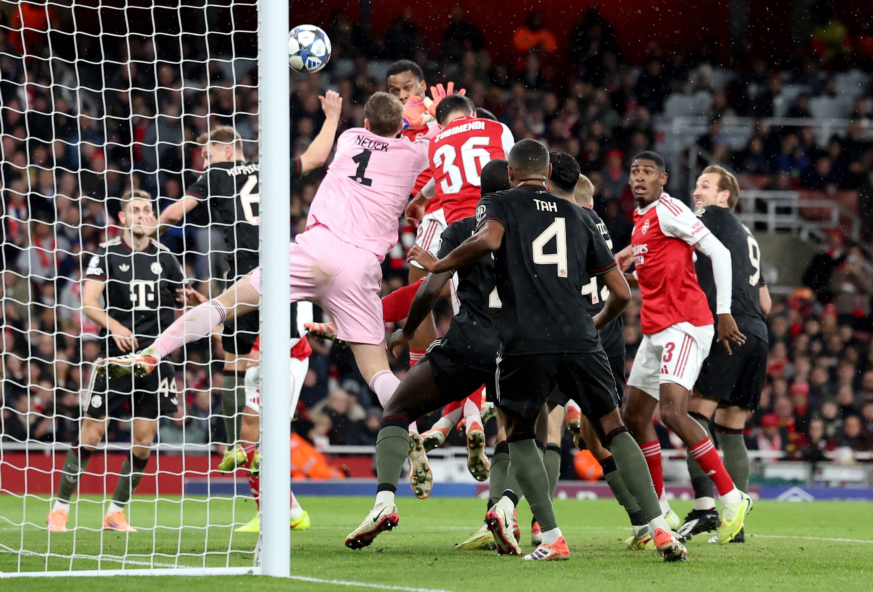 （外代二线）足球——欧冠联赛：阿森纳胜拜仁